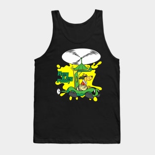 Hong Kong Phooey The Phooeymobile Helicopter Tank Top